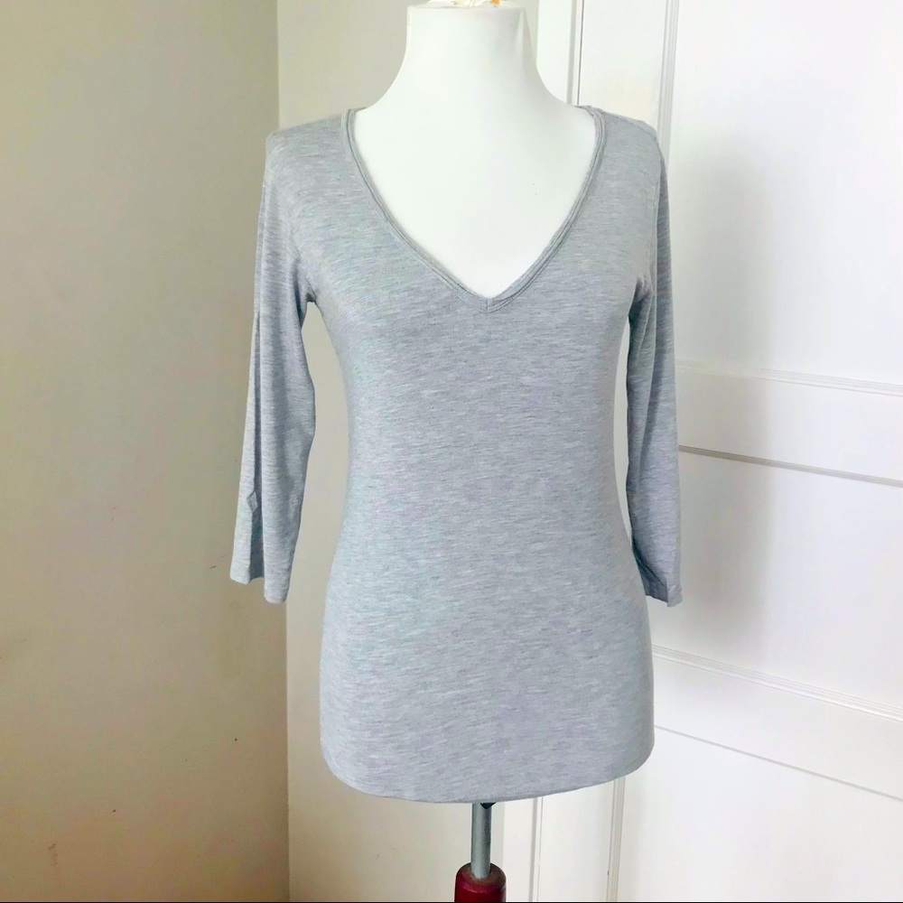 Majestic Paris Soft Touch Superwashed V-Neck Tee | 2